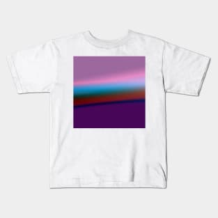 red blue green pink texture art Kids T-Shirt